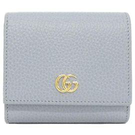 Gucci GG Marmont 598587 CAO2G Geldbörse Hellblau
