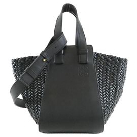 Borsa a tracolla Loewe Hammock Compact A538H13X36 Nero