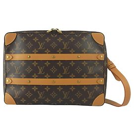 Sac Messenger Louis Vuitton Monogram Marron