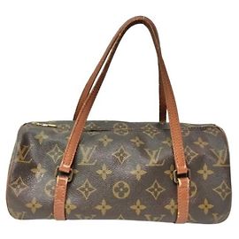 Sac à main Louis Vuitton Papillon 26 Marron