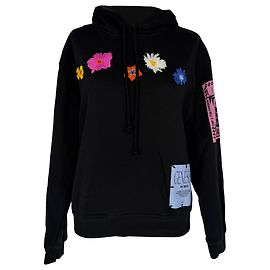 Sweat à capuche Genesis II by MCQ Athena Flowers en polyester noir Noir