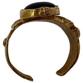 Bague Arty Oval Yves Saint Laurent en métal doré Doré