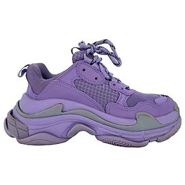 Sapatilhas Balenciaga Triple S em lona de nylon roxa Outro Roxo