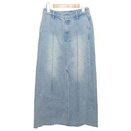 Autre Marque Saia Longa de Denim Grace Class Azul Outro