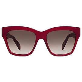 Céline Triomphe Sunglasses Acetate Milky Burgundy Red