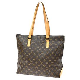 Louis Vuitton Cabas Mezzo Monogram Canvas Marrone
