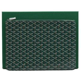 Goyard MGM Green Clutch Bag Green