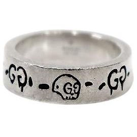 Gucci Ghost Silver Ring Silber