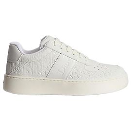 Dior Star Sneakers White Oblique aus Kalbsleder Weiß