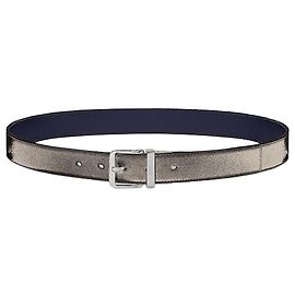 Dior Reversible Belt Black Navy Blue Smooth Calfskin Blue