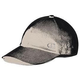 Dior Boné CD Icon em algodão preto Preto