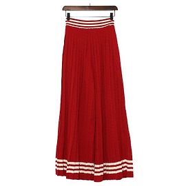 Gucci Rote Strickhose weit für Damen Rot
