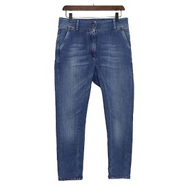 Brunello Cucinelli Pantalones vaqueros slim para mujer Azul