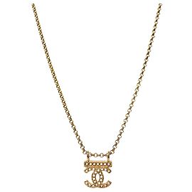 Chanel Colar de pérolas Dourado