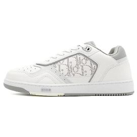 Dior Uptown Low Top Sneaker White Oblique Weiß