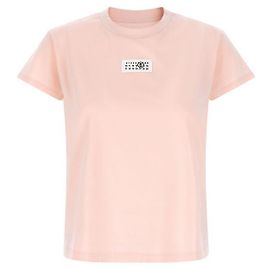 Maison Martin Margiela Camiseta de algodón Rosa