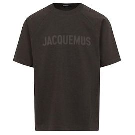 Jacquemus T-Shirt mit Logo braun Braun