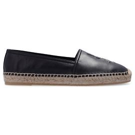 Saint Laurent Espadrilles Monogramme Noir