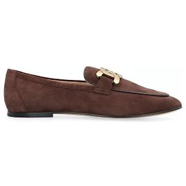 Tod's Kate Loafer aus Wildleder Rot