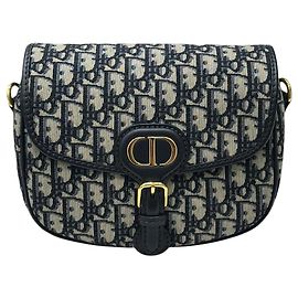 Dior Borsa Bobby Hobo Medium Blu Blu