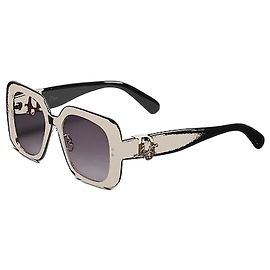 Dior Oblique Sunglasses Glossy Black Square Black