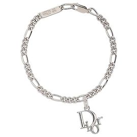 Dior Bracciale a catena con ciondolo Argento Argento