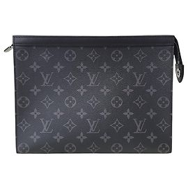 Louis Vuitton Eclipse Monogram Pochette Voyage Noir