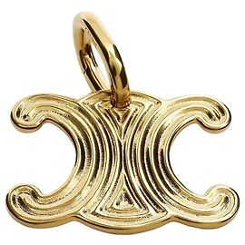 Céline Triomphe Wire Gold Finish Brass Golden