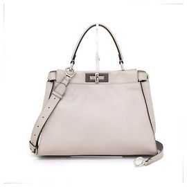 Fendi Bolsa Peekaboo Medium Marrom