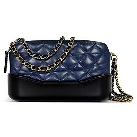 Chanel Borsa a tracolla Gabrielle Two-Way Chain Blu