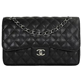 Chanel Borsa Classic Flap Jumbo Nero