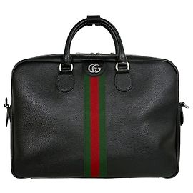 Gucci Porte-documents Ophidia GG Large Noir Noir