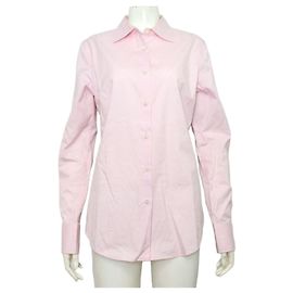 Prada Camisa de algodón Oxford rosa para mujer Rosa