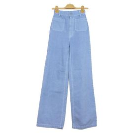 Miu Miu Pantalones de denim Drill para mujer - Vaqueros azules Azul