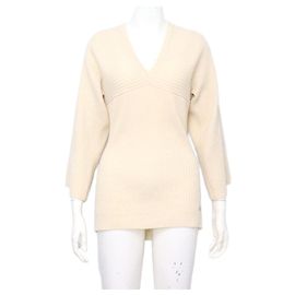 Chanel Cashmere-Strick mit Trägern für Damen Weiß