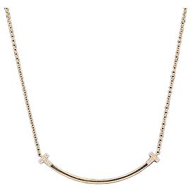 Tiffany & Co Tiffany Smile Diamantenhalskette Small Pink