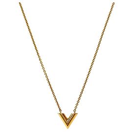 Louis Vuitton Collana Essential Gold D'oro