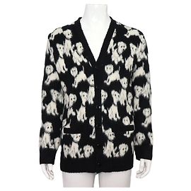 Céline Artist Jacquard Unisex Cardigan Mehrfarben