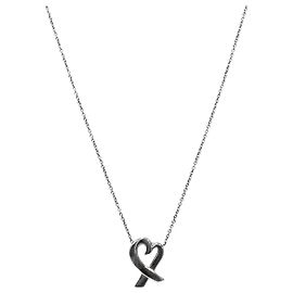 Tiffany & Co Collana Loving Heart in argento Argento
