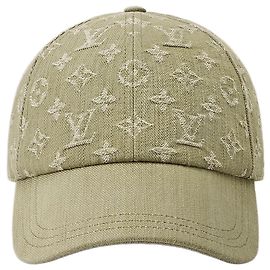 Louis Vuitton Denim-Kappe Braun