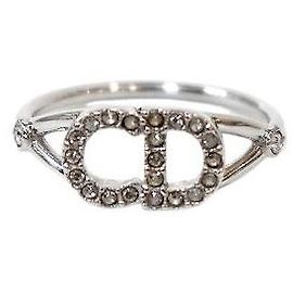 Dior Claire Ring Silver Silber