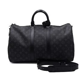 Louis Vuitton Bolso Tote y Bolso de Hombro Monogram Eclipse Keepall Multicolor