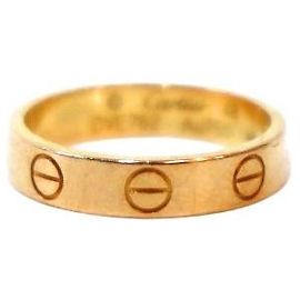 Cartier Gold Love Ring Golden