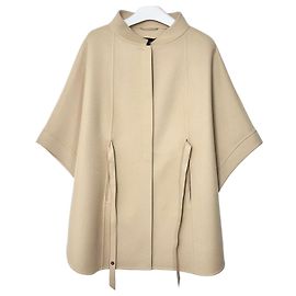 Loro Piana Capa de cashmere bege Marrom