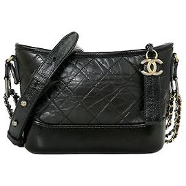 Chanel Gabrielle Hobo Bag Small Black Edition Schwarz