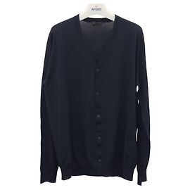 Prada Klassischer Wollcardigan Schwarz