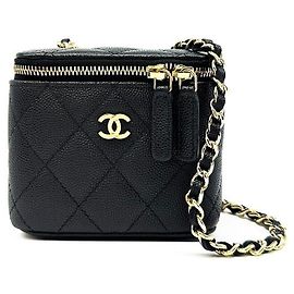 Chanel Vanity Caviar Noir