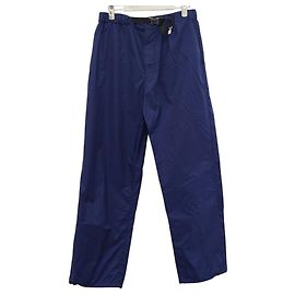 Prada Men's Nylon Pants with Triangle Logo Black