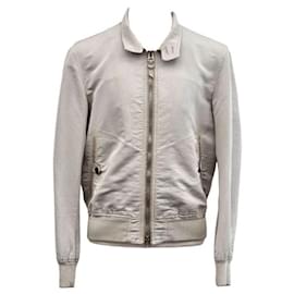 Tom Ford Giacca con zip in cotone e seta Multicolore