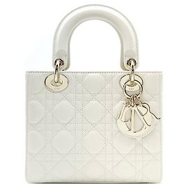 Dior Unused Lady Tote Bag Small Latte Multiple colors